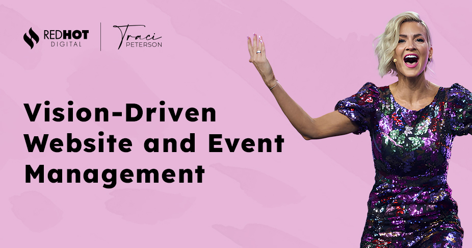 Vision-Driven Website and Event Management for Traci Peterson